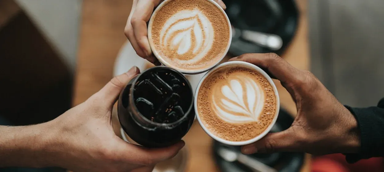Kaffebryggare på köksbänk