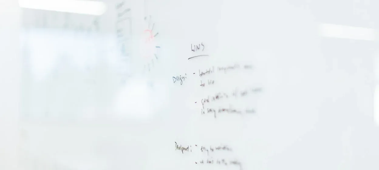 Vit whiteboardtavla